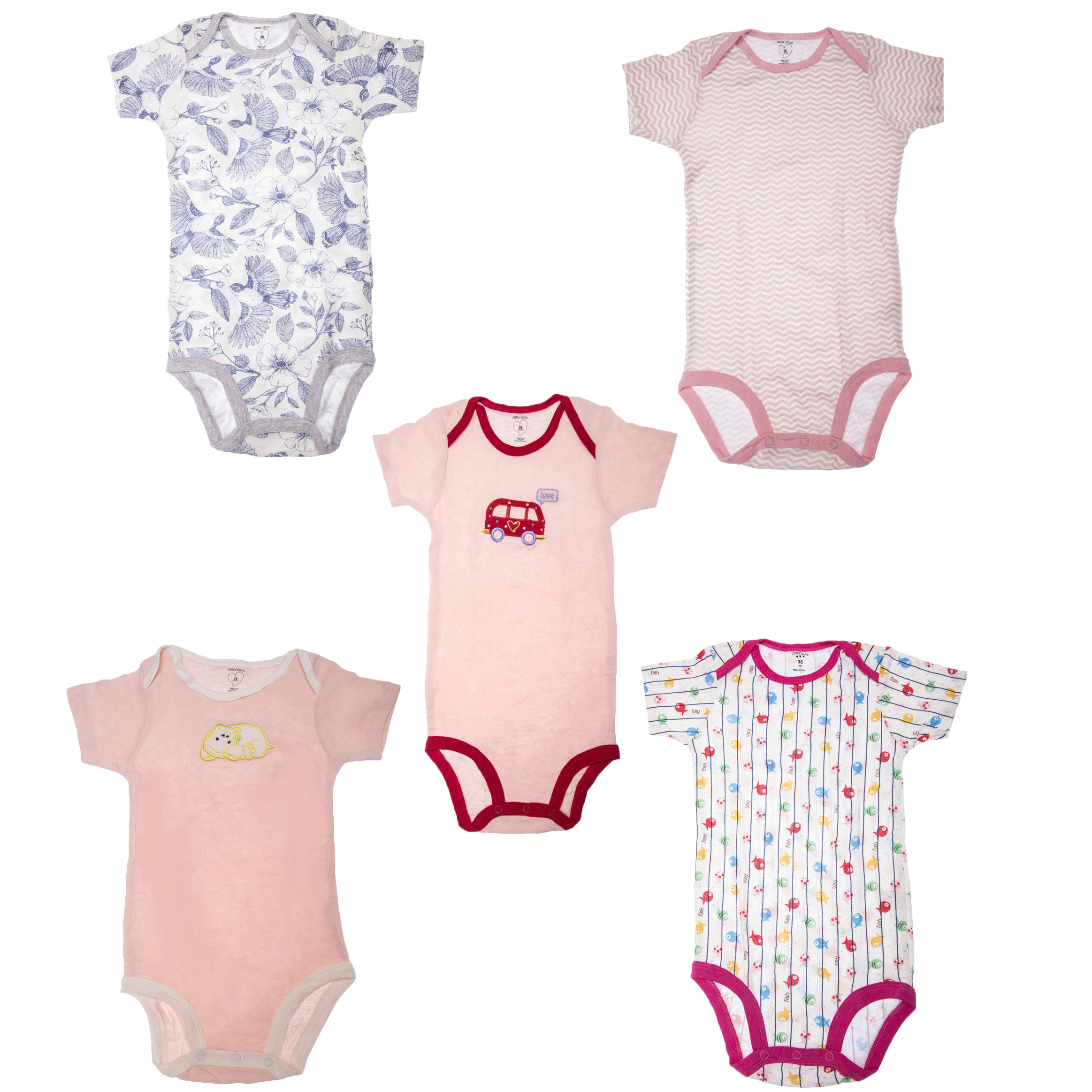 بادی نوزادی کارترز کد 78 مجموعه 5 عددی