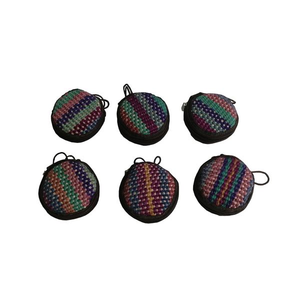 کیف هندزفری مدل ارغوان 02 کد801 بسته 6 عددی