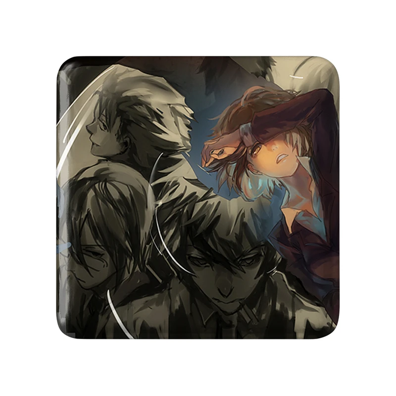 پیکسل خندالو طرح آکانه انیمه روان گذر مدل مربعی کد 33765