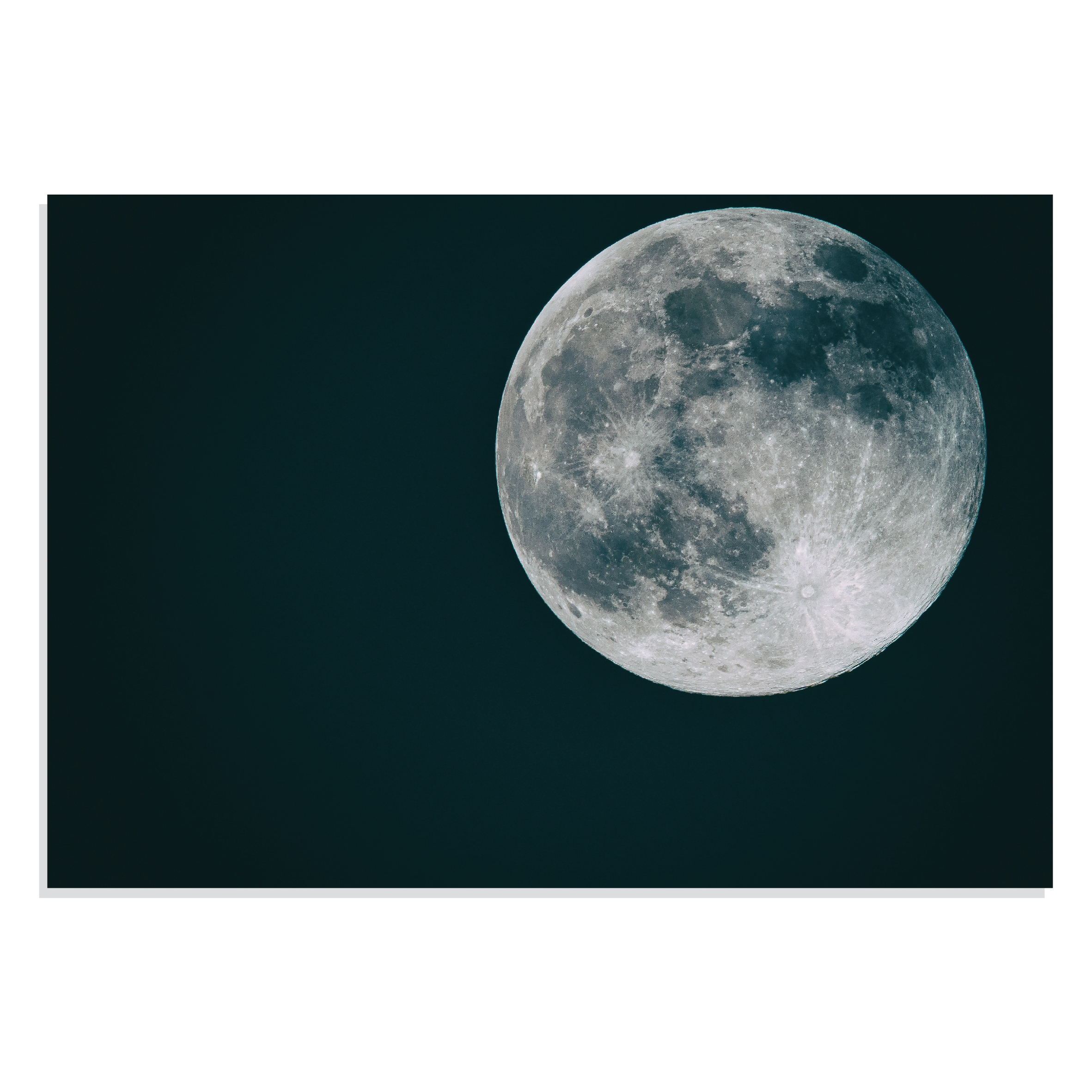 پوستر  طرح ماه کامل Full Moon مدل NV0882
