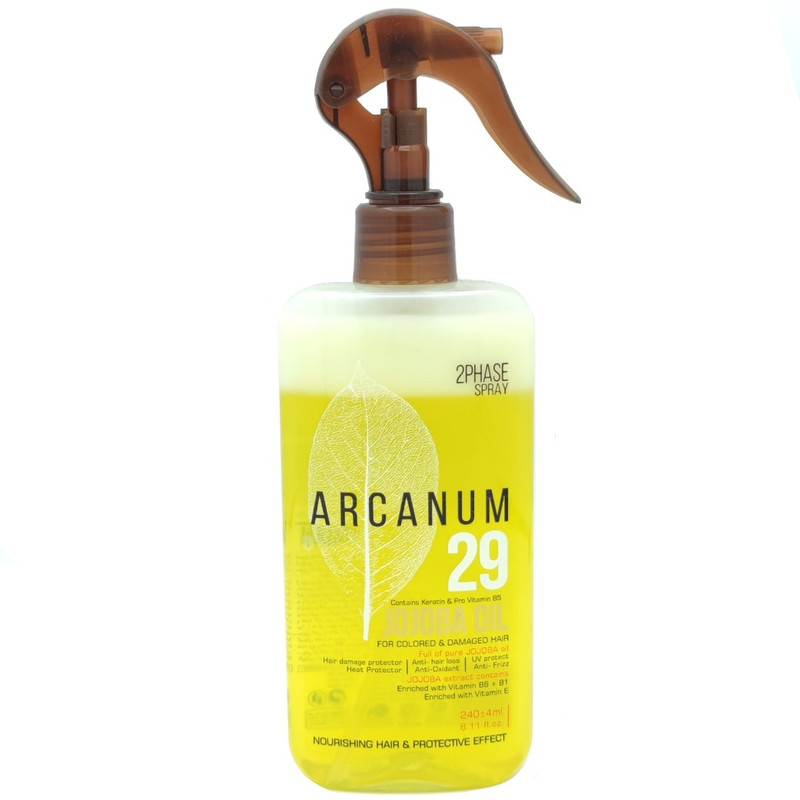 سرم دوفاز مو آرکانوم مدل jojoba 29 حجم 240 میلی لیتر