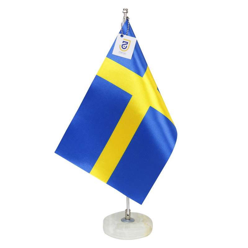 پرچم رومیزی جاویدان تندیس پرگاس مدل سوئد کد 2