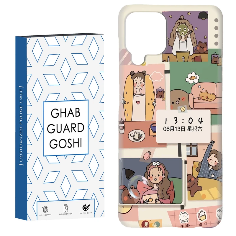 کاور قاب گارد گوشی طرح  عروسکی کد Dimo-040 مناسب برای گوشی موبایل سامسونگ Galaxy A12 / Galaxy M12