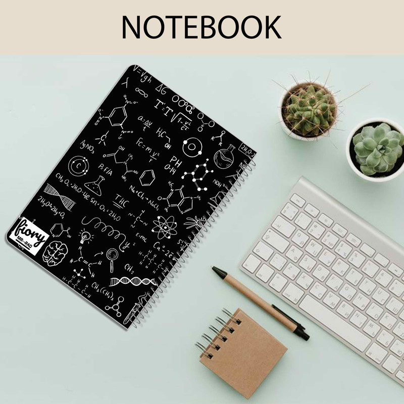 دفتر مشق 50 برگ مستر راد مدل دفتر شیمی کد 1716