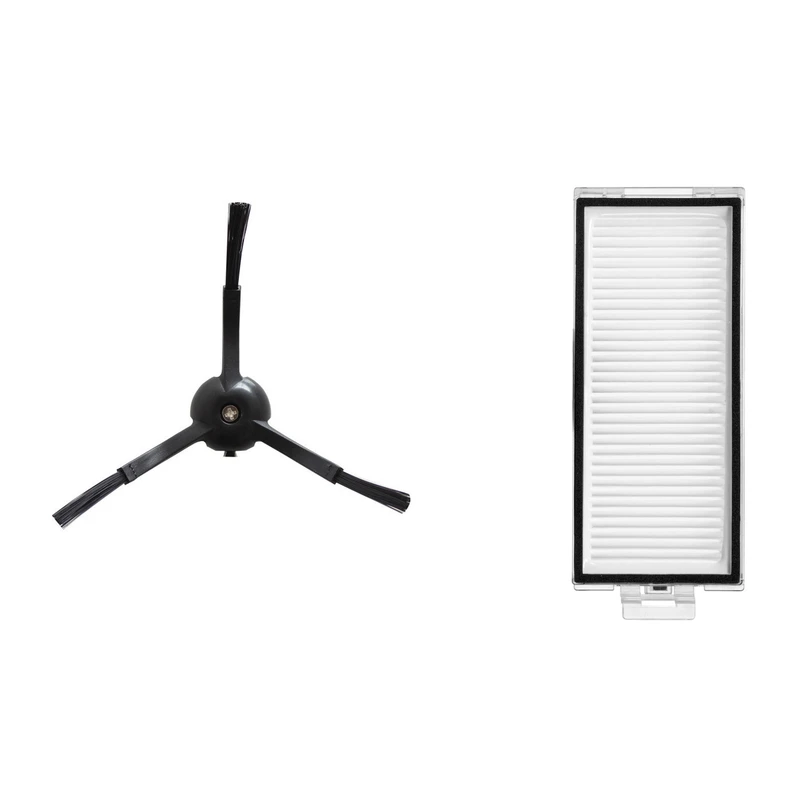 فیلتر و برس کناری جارو رباتیک مدل +Q5 pro مناسب برای جاروبرقی رباتیک روبوراک Roborock Q5 pro Plus مجموعه 2 عددی