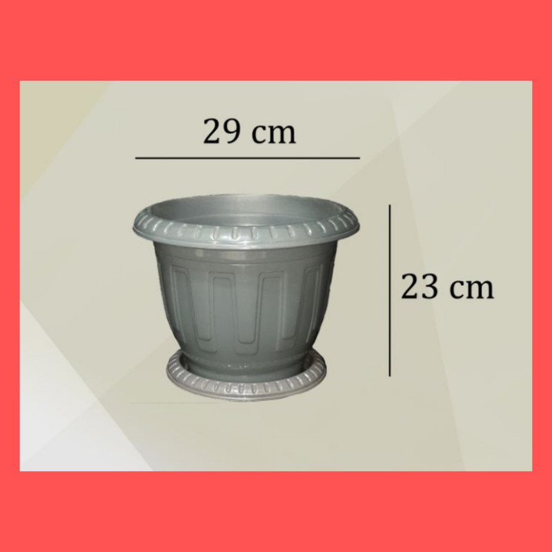 گلدان کلاسیک مدل پلاستیکی کد 29 گلدان کلاسیک مدل پلاستیکی کد 29