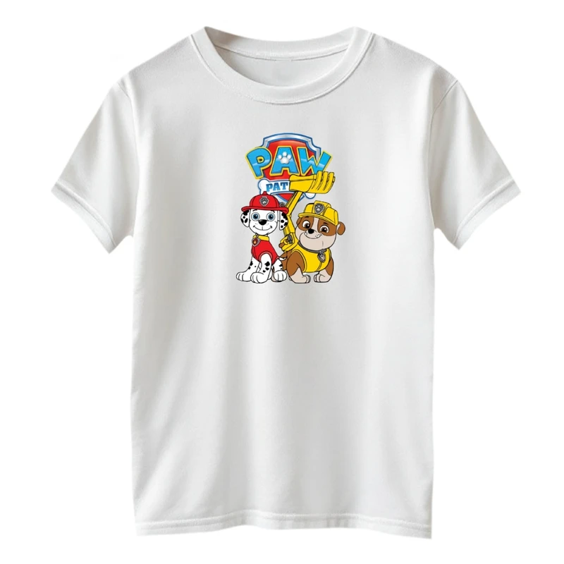 تی شرت آستین کوتاه بچگانه مدل سگ نگهبان کد01