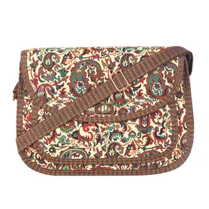 کیف رودوشی طرح ترمه مدل نرگس