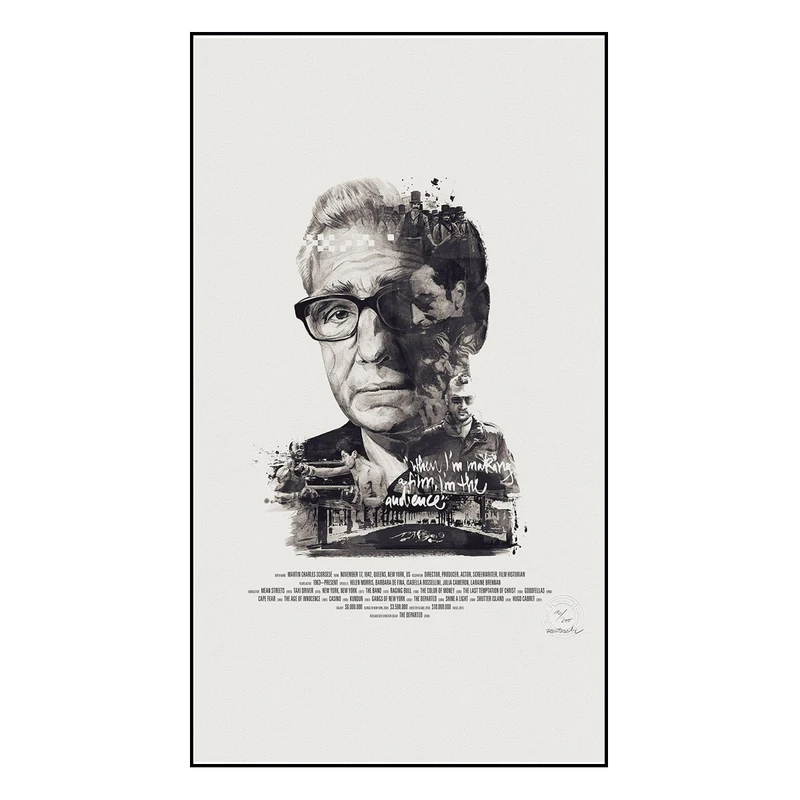 تابلو شاسی مدل کاگردان معروف مارتین اسکورسیزی کد 2595