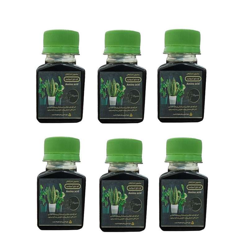 کود مایع آمینو اسید کد 01 حجم 120 میلی لیتر بسته 6 عددی