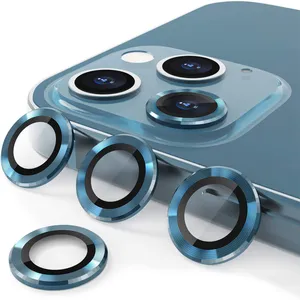 محافظ لنز دوربین مدل Ring مناسب برای گوشی موبایل اپل Iphone 14 Pro Max