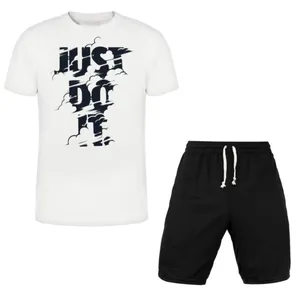 ست تیشرت و شلوارک ورزشی مردانه اولسون مدل sf