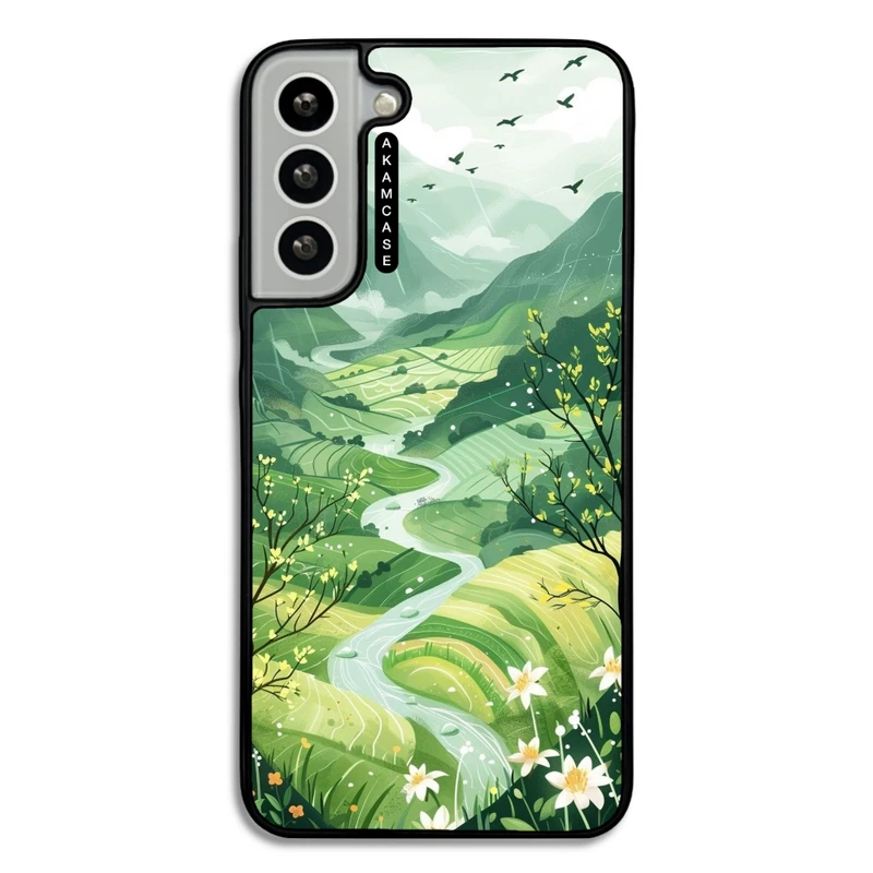 کاور آکام مدل AMC-WSGS22P-NATURE-15 مناسب برای گوشی موبایل سامسونگ Galaxy S22 Plus