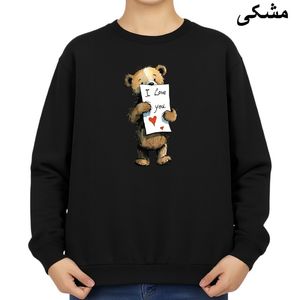 سویشرت زنانه مدل تدی عاشق کد v9 