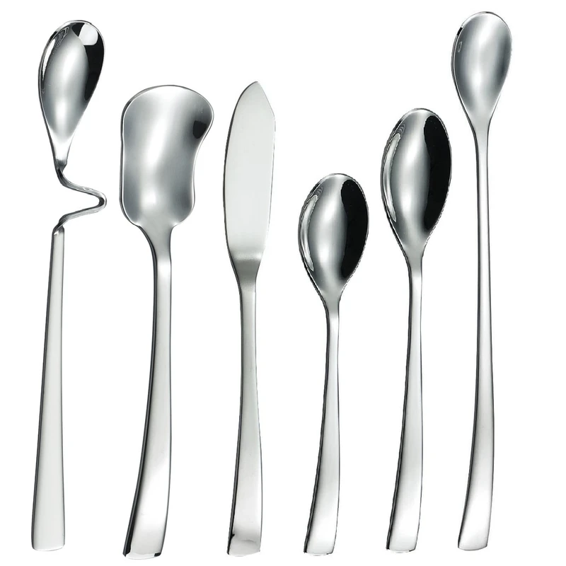 سرویس قاشق و چنگال 6 پارچه 1 نفره جی فی نی مدل 141