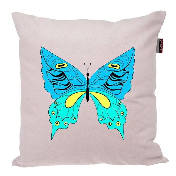 کوسن ناریکو مدل فانتزی طرح پروانه کد 0590