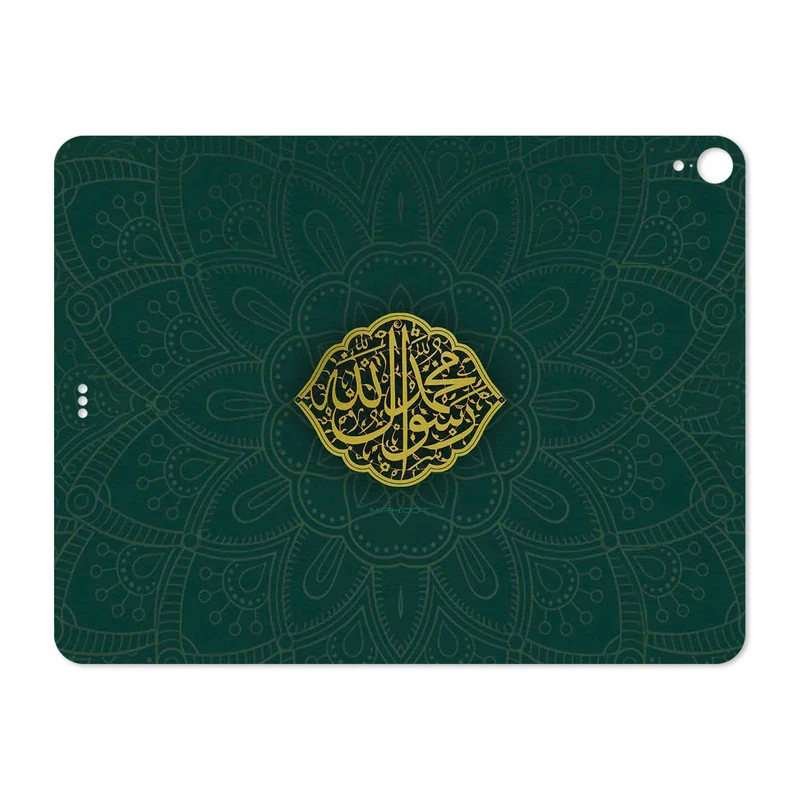 برچسب پوششی ماهوت مدل Mohammad-Rasool-Allah مناسب برای تبلت اپل iPad Pro 12.9 (GEN 3) 2018 A1876