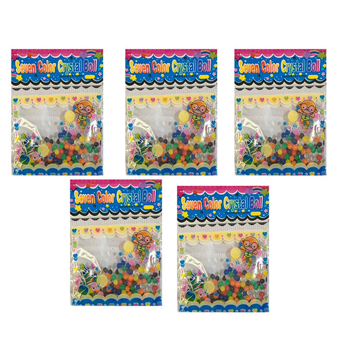 خاک ژله ای کد seven color مجموعه 12 عددی