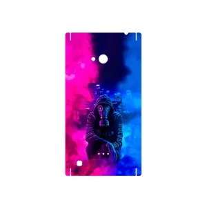 MAHOOT Smoke Rainbow Digital Art 2 Cover Sticker for Nokia Lumia 720
