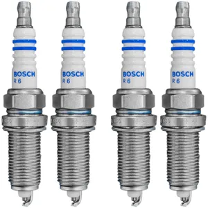 شمع خودرو بوش مدل FR8SC+42.Russia پایه بلند مناسب برای پژو 206 تیپ 5 و 207 بسته 4 عددی