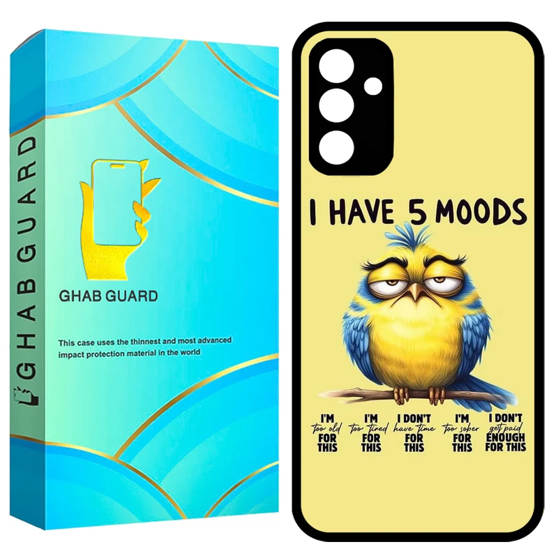  کاور قاب گارد طرح پرنده مدل GCHPA34 مناسب برای گوشی موبایل سامسونگ Galaxy A34 5G   