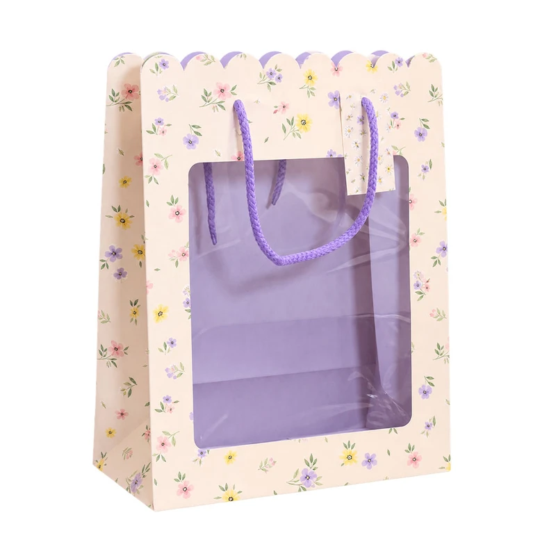 ساک هدیه مدل تلق دار طرح گلگلی