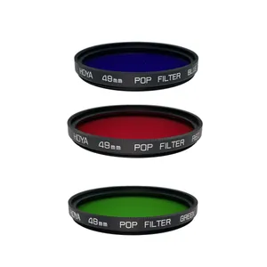 فیلتر لنز هویا مدل POP COLOR KIT(3 FILTER) B,R,G - 49MM