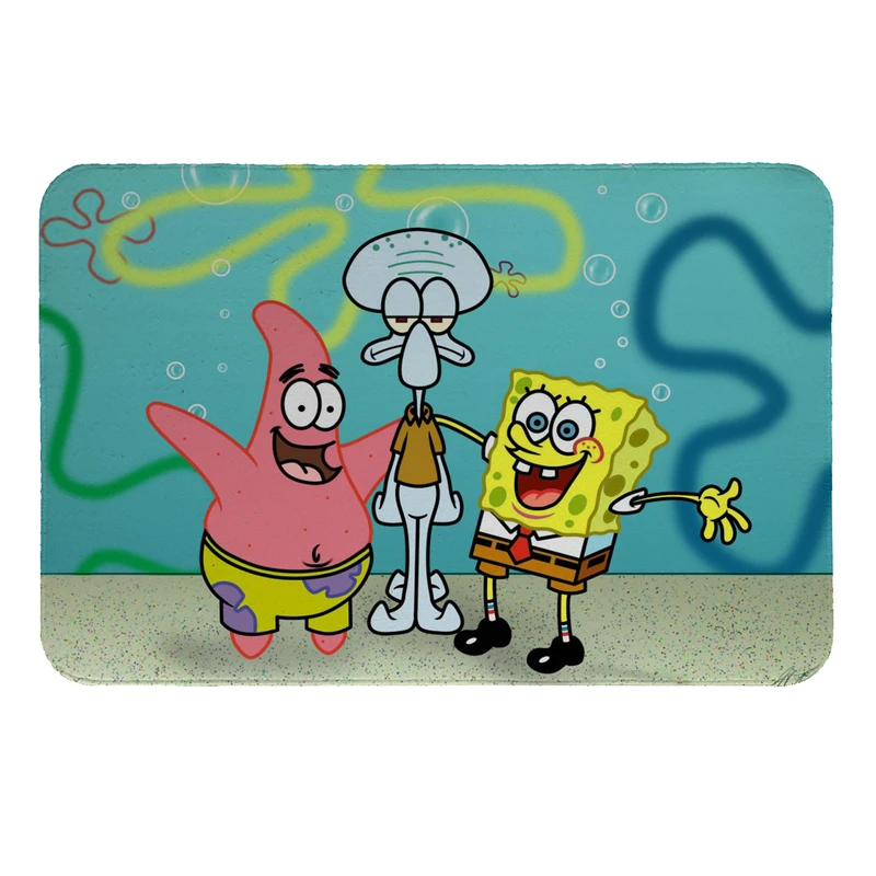  پادری طرح باب اسفنجی کد 8546 سایز 80 × 50 سانتی‌متر