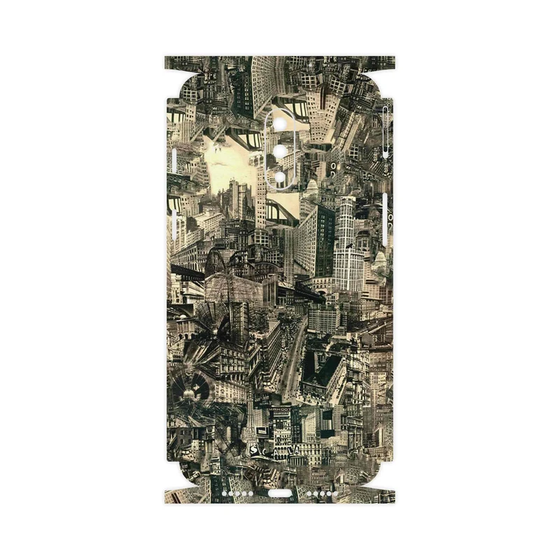 برچسب پوششی ماهوت مدل Collage of Skyscraper-FullSkin مناسب برای گوشی موبایل وان پلاس 7