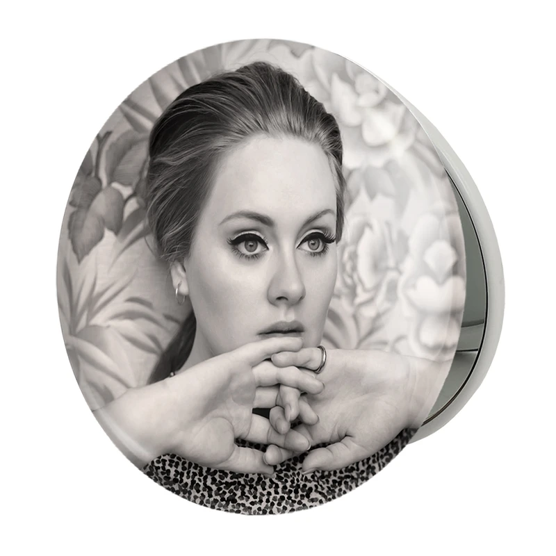 آینه جیبی خندالو طرح ادل Adele مدل تاشو کد 19000 
