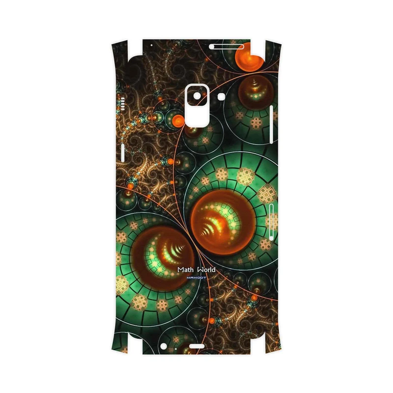 برچسب پوششی ماهوت مدل Mathematical Geometric Shape 3-FullSkin مناسب برای گوشی موبایل سامسونگ Galaxy A8 Plus 2018