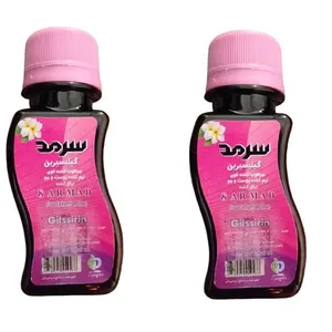 روغن بدن سرمد مدل  گلیسیرین شقایق حجم 60 میلی لیتر بسته 2 عددی
