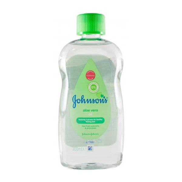 روغن بچه جانسون مدل Aloe vera حجم 300 میلی لیتر