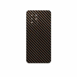 MAHOOT Glossy-Brown-Fiber Cover Sticker for Xiaomi Poco X3 GT 5G