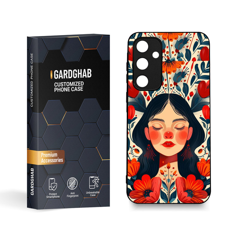 کاور گارد قاب مدل دخترانه مناسب برای گوشی موبایل سامسونگ Galaxy A35