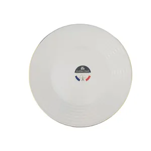 بشقاب غذاخوری گلدن اپال مدل simple کد 714 مجموعه 6 عددی