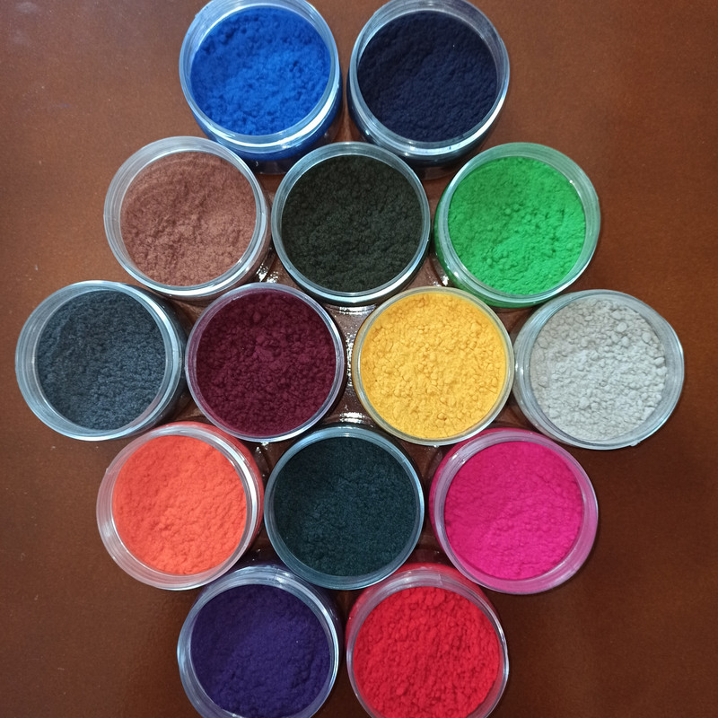 مجموعه ۱۴ عددی پودر مخمل مدل ۲۰۰۲