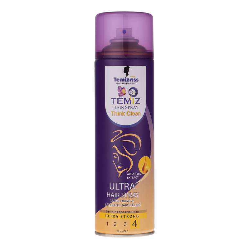 اسپری حالت دهنده مو تمیز مدل ULTRA حجم 500 میلی لیتر اسپری حالت دهنده مو تمیز مدل ULTRA حجم 500 میلی لیتر