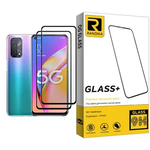 Randika Randika Glass MIX002 Screen Protector For Oppo A93 5G Pack Of 2