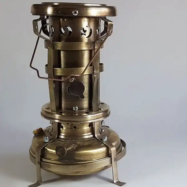 چراغ گردسوز برنزی مدل چراغ نفتی علاءالدین طرح والر کد ZH280.3