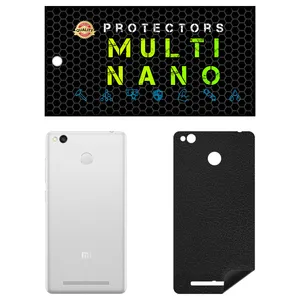 Multi Nano X-F1L Model Leather Rear Skin For Xiaomi Redmi 3S Mobile Phone
