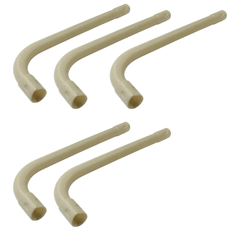 اتصال زانویی برق مدل عصایی سایز 2.5 بسته 5 عددی 