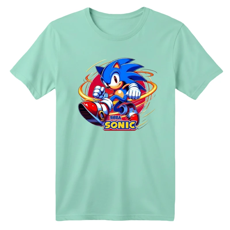 تی شرت آستین کوتاه بچگانه مدل سونیک کد 2