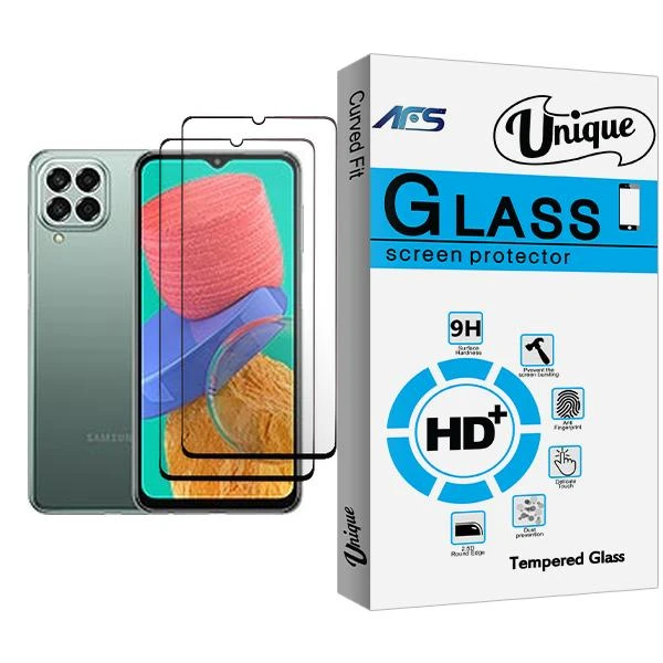 محافظ صفحه نمایش سرامیکی ای اف اس مدل Unique Glass2 مناسب برای گوشی موبایل سامسونگ Galaxy M33 بسته دو عددی