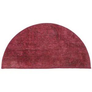 پادری فرش دستباف رنگ شده کد11703