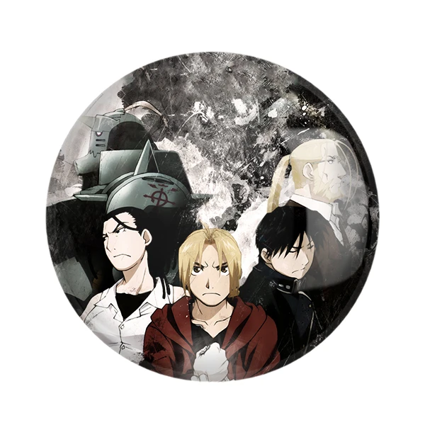 مگنت خندالو طرح ادوارد الریک و دوستان انیمه کیمیاگر تمام فلزی Fullmetal Alchemist کد 12667