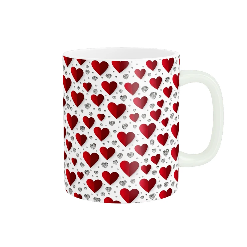 ماگ پاد آفرین طرح قلب کد 5867