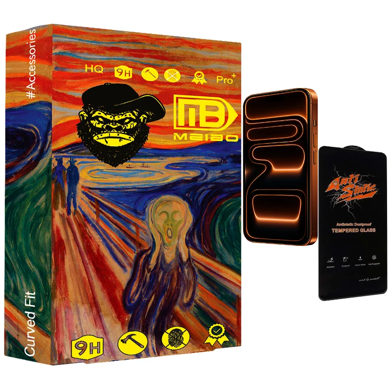محافظ صفحه نمایش آنتی استاتیک میبو مدل Hardex 007 مناسب برای گوشی موبایل اپل IPhone 17 pro max