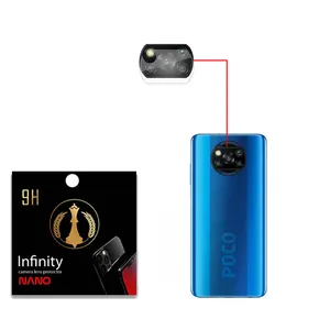 محافظ لنز دوربین اینفینیتی مدل NANO مناسب برای گوشی موبایل شیائومی POCO X3 PRO