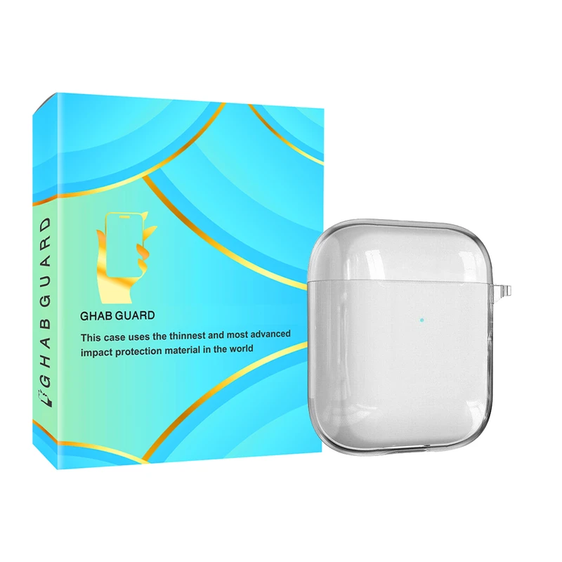 کاور قاب گارد مدل CLEARGHA مناسب برای کیس اپل AirPods 1/2